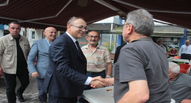 MHP Genel Başkan Yardımcısı Topsakal'dan Terme'ye ziyaret