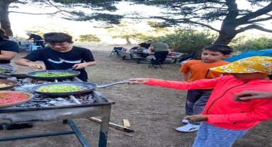 Niksar'da aile doğa kampı yapıldı