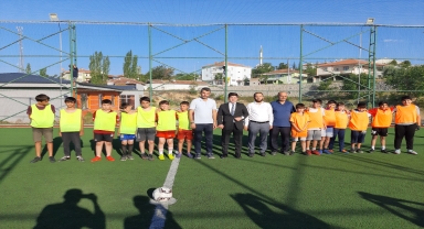 Ortaköy'de yaz Kur'an kursları arasında futbol turnuvası düzenlendi