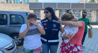 Samsun'da 2 kadın hırsızlık yaptıkları evden çıkarken yakalandı