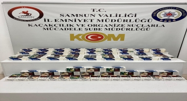 Samsun'da 20 bin makoran ele geçirildi