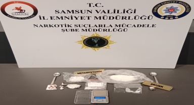 Samsun'da uyuşturucu operasyonu