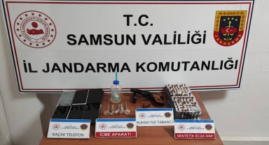Samsun'daki uyuşturucu operasyonunda 1 şüpheli yakalandı