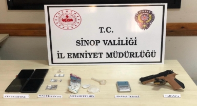 Sinop'ta uyuşturucu operasyonunda 3 zanlı tutuklandı