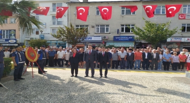 Sinop'un ilçelerinde 30 Ağustos Zafer Bayramı kutlandı