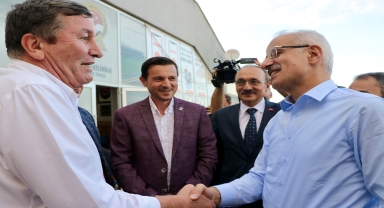 Ulaştırma ve Altyapı Bakanı Uraloğlu, TSYD Trabzon Şubesi'ni ziyaret etti