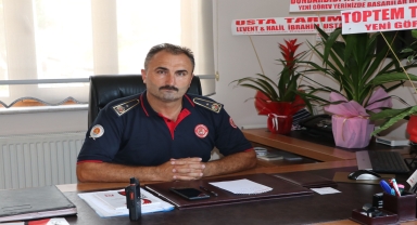 Vezirköprü ve Havza'da Bölge İtfaiye Grup Amirliğinde görev değişimi yapıldı