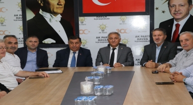 AK Parti Ordu Milletvekili Kaynak, Havza'da ziyaretlerde bulundu