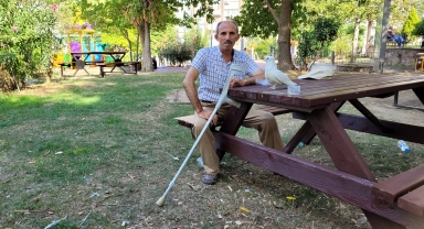 Ayağı sakat güvercin