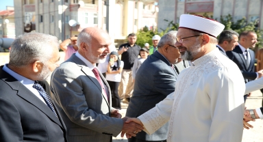 Diyanet İşleri Başkanı Erbaş, Kastamonu'da Kur'an kursu temel atma töreninde konuştu: