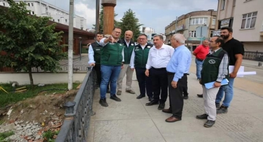 DSİ yetkilileri Terme Çayı Islah Projesi'ni inceledi