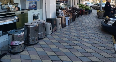 İskilip'te kaldırımı işgal eden 26 esnafa para cezası verildi