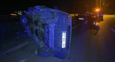 Karabük'te iki otomobilin çarpıştığı kazada 2 kişi yaralandı
