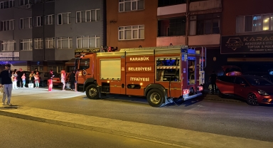 Karabük'te iş yerinde çıkan yangın söndürüldü