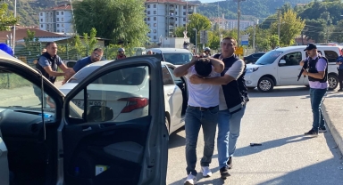 Karabük'te polis memurları gasp tatbikatı düzenledi
