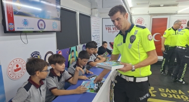 Mobil Trafik Eğitim Tırı Bafra'da