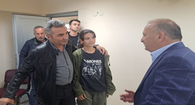 Ordu'da şehit çocuğu için sürpriz doğum günü yapıldı