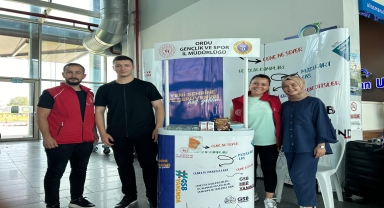Ordu'da üniversite öğrencileri kurulan stantlarda karşılandı