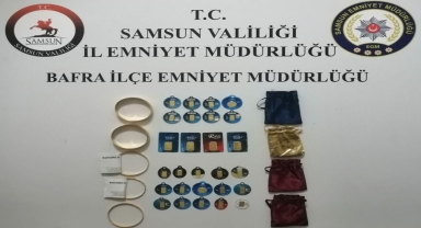 Samsun'da apartmanın bacasına saklanan altınları çalan zanlı yakalandı