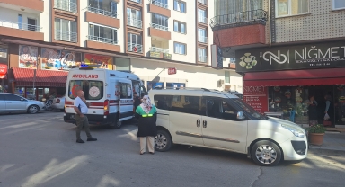 Samsun'da hafif ticari aracın çarptığı yaya yaralandı