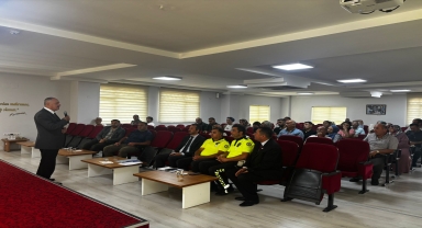 Samsun'da okul servislerine yönelik bilgilendirme toplantısı düzenlendi