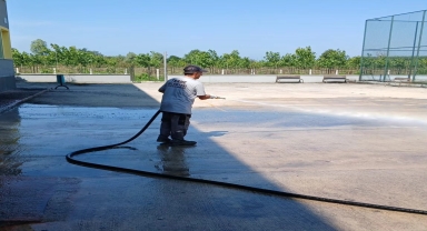 Terme Belediyesi yeni eğitim-öğretim yılı için temizlik çalışmalarını sürdürüyor