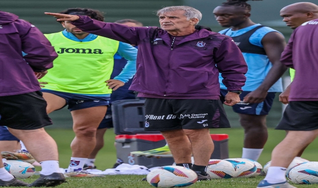 Trabzonspor, Kayserispor maçı hazırlıklarını sürdürdü