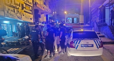Zonguldak'ta uygulama yapan polis memuru motosikletin çarpması sonucu yaralandı