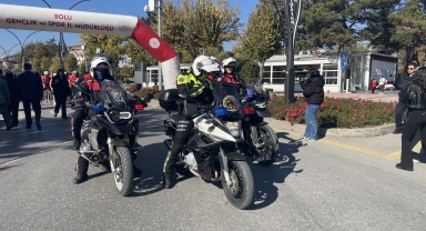 Bolu'da bisikletseverler