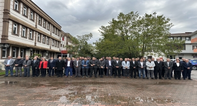 Gölyaka'da Muhtarlar Günü törenle kutlandı
