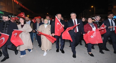 Karabük'te fener alayı düzenlendi