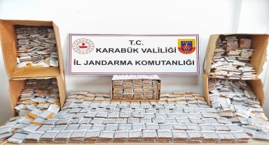 Karabük'te kaçak sigara operasyonlarında 3 şüpheli yakalandı