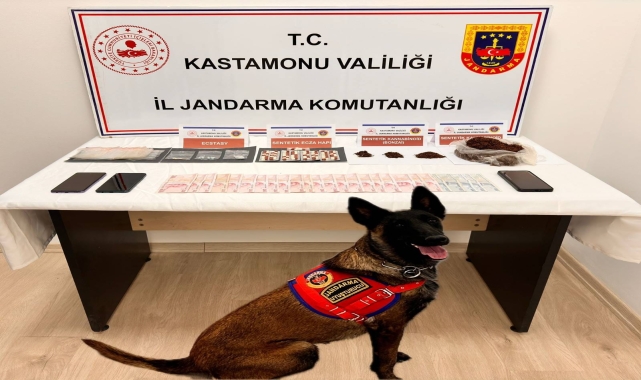Kastamonu'da uyuşturucu operasyonunda yakalanan şüpheli tutuklandı