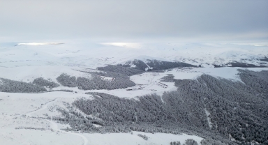 Rize ve Giresun'da kar etkili oldu