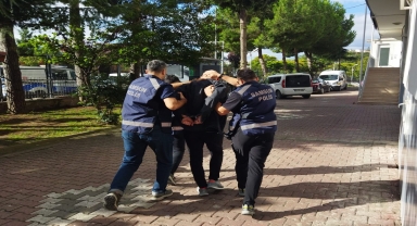 Samsun'da 25 yıl hapis cezası bulunan firari hükümlü yakalandı