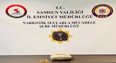 Samsun'da adresinde uyuşturucu bulunan zanlı yakalandı