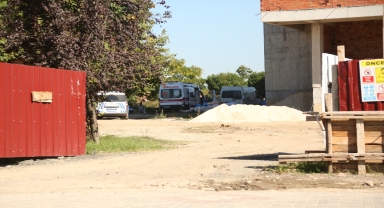 Samsun'da inşaattan düşen işçi yaralandı