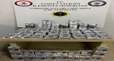 Samsun'da kaçakçılık operasyonunda 1 kişi yakalandı