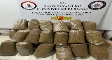 Samsun'da kaçakçılık operasyonunda 9 şüpheli yakalandı