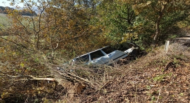 Samsun'da polis aracına çarpıp kaçan firari hükümlü kovalamaca sonucu yakalandı