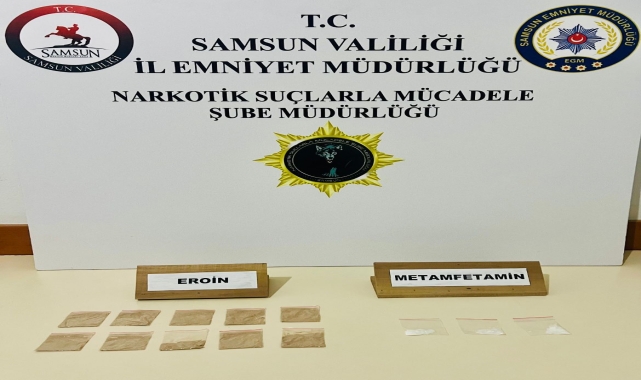 Samsun'da uyuşturucu operasyonunda 1 zanlı yakalandı