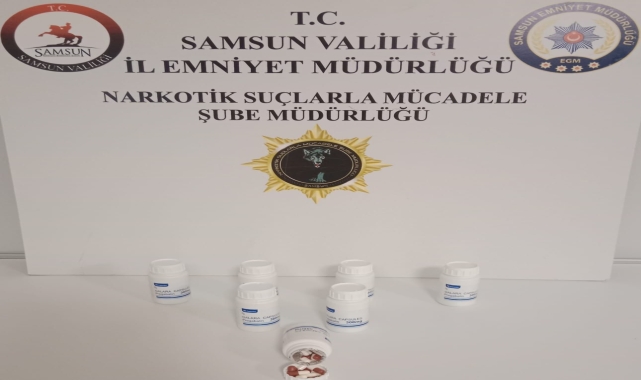 Samsun'da uyuşturucu operasyonunda 2 zanlı yakalandı