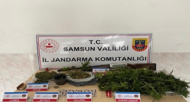 Samsun'da uyuşturucu operasyonunda bir şüpheli tutuklandı
