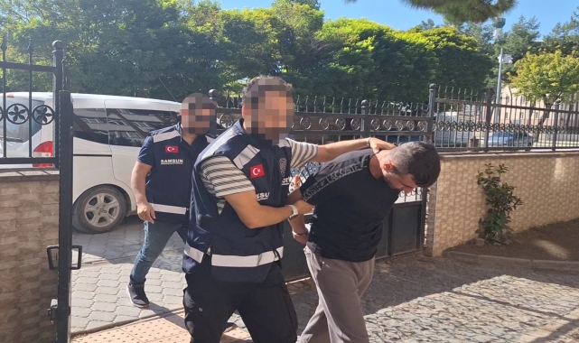 Samsun'da uyuşturucu operasyonunda yakalanan zanlı tutuklandı