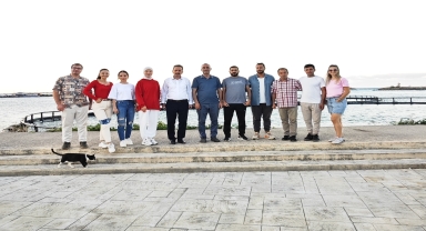 Sosyal medya içerik üreticileri Yakakent'in turistik yerlerini gezdi