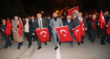 Taşova’da Cumhuriyet Bayramı yürüyüşü yapıldı