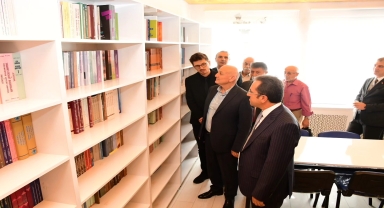 Terme Bülent Çavuşoğlu Anadolu Lisesi'nde kütüphane açılışı yapıldı