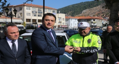 Tokat'ta emniyet ve jandarmaya 9 yeni araç tahsis edildi