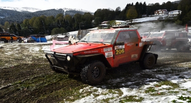 Trabzon'da Türkiye Off-Road Şampiyonası'nın 5. ayağında mukavemet etabı yapıldı