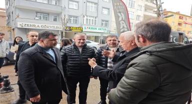 AK Parti Düzce Milletvekili Öztürk, Gümüşova'yı ziyaret etti